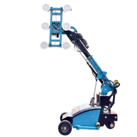 Nouveau ventouse à vide pneumatique pour granit et verre 3,5 m 300 kg 600 kg 800 kg, système de double aspiration, moteur 360°, garantie 5 ans