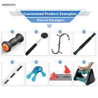 Masseur manuel du cou des muscles cervicaux Massage des tissus profonds Masajeador De Cuello Handheld Neck Massager Roller