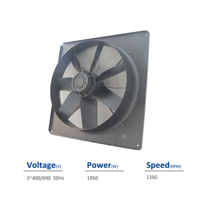 พัดลมระบายความร้อนแบบแกน ZIEHL-ABEGG รุ่น FC063-4DQ.6K.A7 125205 230/400V 50Hz 1.90kW 5.5/3.2A 1360RPM สำหรับระบบทำความเย็น AHU - Product Image 2