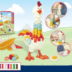 Pâte magique de jardin, ensemble de poulet en boue, coloré, DIY, meilleurs cadeaux pour enfants
