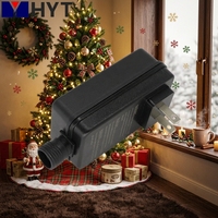 Alimentation étanche avec protection contre les surtensions, 2 broches, DC 12V 24V 1A 2V 3A 24W 36W 48W 60W, prise US EU pour décorations de Noël et de fêtes