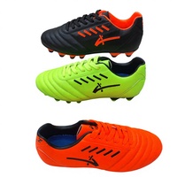 Chaussures de football/soccer tendance pour hommes, vente en gros, cuir PU imperméable, doublure en mesh, confortables, sûres, antidérapantes, chaussures de sport décontractées