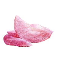 Premium Gefreeze-droogde Perzikplakjes, Ongesuikerd Gefreeze-droogd Fruit, Gezonde Knapperige Gedroogde Vruchten Groothandelslevering aan Wereldwijde Voedingsdistributeurs