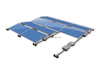 Supports en aluminium pour montage solaire Soeasy East West, installation facile, supports de panneaux solaires, structure de montage sur toit plat lestée