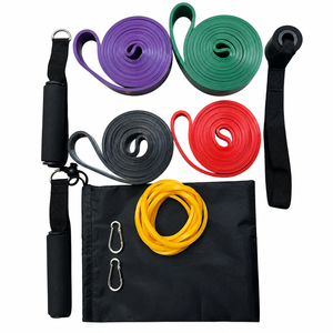 Marchio Privato Logo Personalizzabile Set di Fasce di Resistenza Fasce Fitness per Tutto il Corpo per Yoga Pilates Palestra a - Product Image 1
