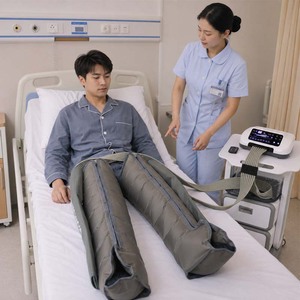 Botas de Masaje de Piernas con Ondas de Aire de 8 Cámaras Medical Partner para Centros de Rehabilitación y Residencias de Ancianos - Product Image 2