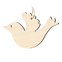 Fabricants en gros divers types de modèles de forme de découpe laser en bois bricolage en bois artisanat signets pendentifs d'arbre de Noël