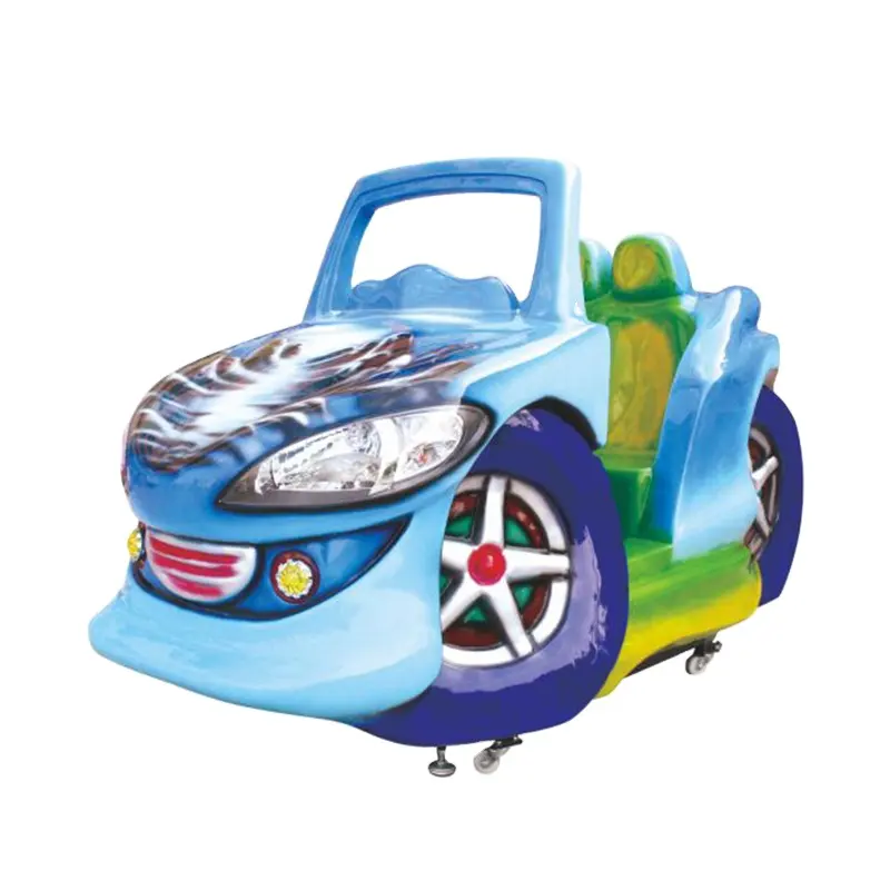 Top Quality Shopping Mall Coin Operated Indoor Kiddie Ride On Car Swing Machine With Music