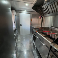 Remolque de Comida de 10 Pies con Cocina Completa, Remolque de Comida Móvil Comercial para Comida Rápida, Café, Bocadillos y Servicios de Catering
