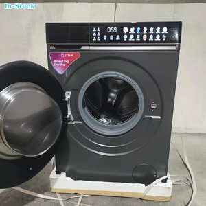 En stock <span class=keywords><strong>Lave</strong></span>-linge séchant frontal 15 kg, moteur Inverter DD, lavage vapeur, capacité de séchage 8 kg, machine à laver entièrement automatique - Product Image 1