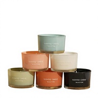 Neue Aromatherapie-Kerze in Geschenkbox, Rauchfreies Sojawachs, Frische Luft, 12-24 Stunden Brenndauer, Duftkerze für Wohnzimmer und Schlafzimmer