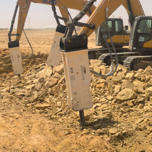 Beilite Top Mounted Range BLT-175 Toren Gereedschapspomp 175mm Beitel Hydraulische Steenbreker Hamer voor Liebherr R946 Doosan DX480 - Product Image 1