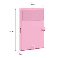 Lumière de selfie rose pour téléphone, lumière de téléphone 60 LED 2000mAh lumière vidéo pour ordinateur portable, maquillage, TikTok, Selfie, Vlog, vidéoconférence