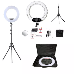 96W Yidoblo FD-480II bianco/rosa/nero anello fotografico luce LED Video lampada fotografica Studio illuminazione 2700-7500K 480 luci LED - Product Image 1
