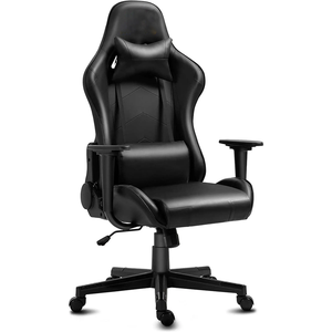 <span class=keywords><strong>Chaise</strong></span> de jeu de haute qualité, confortable, pliable, OEM, noire, pour le bureau à domicile, inclinable, meilleur fauteuil de jeu pour adultes, vente en gros à bas prix - Product Image 1