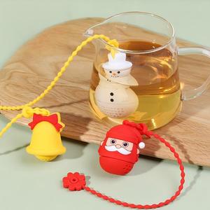 Infusore per Tè in Silicone a Forma di Cartone Animato, Ecologico, Riutilizzabile, Portatile, Utensile per Caffè e Tè per Casa e Ufficio - Product Image 6