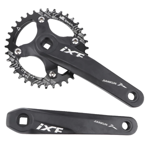 Juego de Bielas IXF de Aluminio Ligero para Bicicleta de Montaña, de Tres Discos, 104BCD, 170 mm, Orificio Cuadrado, 32/34/36/38T, para Bicicletas de Carretera - Product Image 6