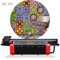 Proveedor dorado de China Máquina de impresión de metal plana Uv de inyección de tinta de gran formato Mt Impresora digital Uv para metal