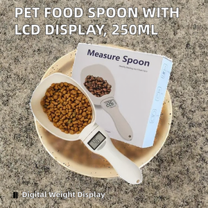 Timbangan Elektronik Portabel yang Dapat Diisi Ulang untuk Menimbang Makanan Hewan Peliharaan Kucing dan Anjing - Product Image 3