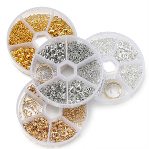 Diy Jewelry Accessories Kit Alloy Plated <b>Mixed</b> Shapes For Necklace Making <b>Box</b> Packaging - Product Image 4