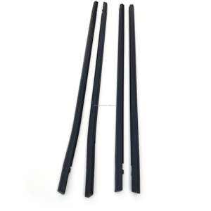 HYA Selo Do Carro 4PCS Weatherstrip Janelas Selo Da Porta Guarnição Moldagem Cinto Automotivo De Borracha Weather Strip - Product Image 1