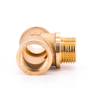 Brass Fittings Plumbing Valve Brass OEM Popular Forged Brass 90 Degree Elbow Thread Fittings F*F Plumbing Threaded Pipe Fittings F*F Angle Valve Body