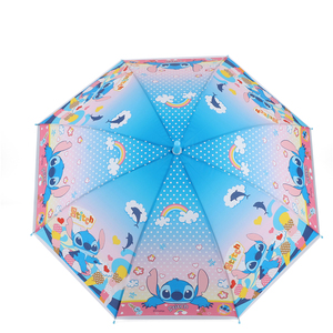 Parapluie semi-automatique QX à ouverture pliante, logo personnalisé, coloré, protection contre la pluie et le soleil, cadeau de voyage pour enfants et filles, parapluie coupe-vent et imperméable - Product Image 2