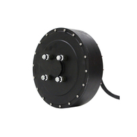QS 4WD 273 8000W Kit konversi Motor Hub mobil listrik, dengan pengontrol Fardriver ND72850 / ND96850