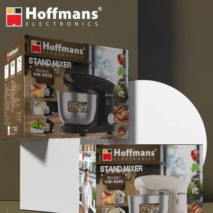 Batidora de Pedestal Hoffmans de 1500W, 220V, 6L, con Motor y Ganchos Dobles para Preparación de Alimentos y Masa, Ideal para Cocina Doméstica en África - Product Image 5