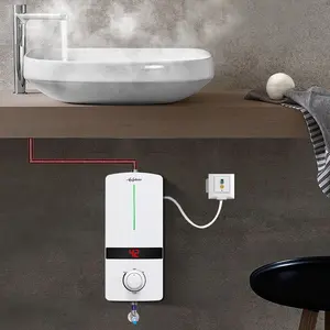 Chauffe eau instantane pour robinet flujo continuo calent adores de agua sin tanque