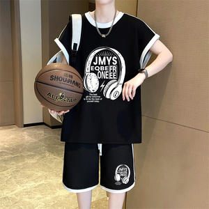 T-shirt à manches courtes pour hommes, vente en gros, top ventes, T-shirts d'été imprimés décontractés, à la mode, confortables et respirants - Product Image 1