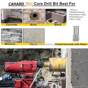 Forets à noyau diamantés d'usine, forets à noyau diamantés à haute efficacité, forets à noyau diamantés humides à longue durée de vie pour le <span class=keywords><strong>béton</strong></span> - Product Image 5
