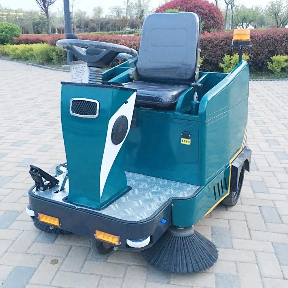 Street Cleaner Large Electric Road Sweeper Outdoor Ride On Floor Sweeper