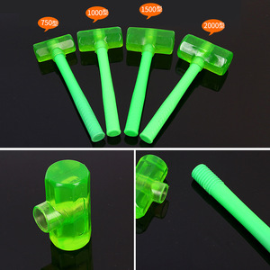 Moxuan Green Octagonal Rubber Mallet 750 1000 1500mm Shockproof For Tile Installation Construction - Product Image 3