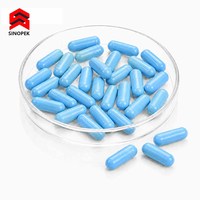 SINOPEK fabrique des capsules vides en gélatine, finition haute brillance, coque stable, couleur personnalisée, OEM, GMP