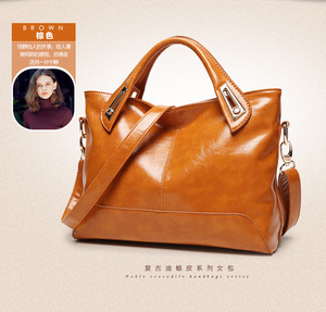 Women Tote Leather Handbag Ladies Elegant <b>Shoulder</b> Messenger <b>Bag</b> <b>Large</b> Capacity Crossbody <b>Bag</b> - Product Image 2