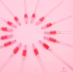 Wands Mascara all'ingrosso spazzole monouso ciglia ciglia Spoolies extension ciglia ciglia ciglia Spoolie colore Mascara pennello - Product Image 5