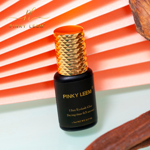 Colle à cils professionnelle Pinky Leem, marque privée, sans hydroquinone, pour peaux sensibles, sans latex, faible humidité, en vrac, séchage rapide en 0,5 seconde - Product Image 4