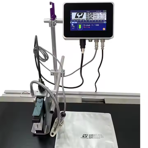 YAOMATEC 12.7MM 자동 온라인 코딩기 로고 날짜 번호 QR 코드 바코드 연속 잉크젯 프린터 플라스틱 금속 - Product Image 2