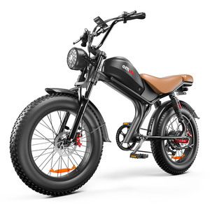 Bicicleta Eléctrica Emoko al por Mayor, Envío Directo desde Almacén en EU/UK/US, Motor en la Rueda Trasera, 7 Velocidades, Cuadro de Acero, Neumáticos Anchos, Modelo C93, Superventas - Product Image 2