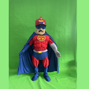 Personnalisé Populaire Funtoys Marche Muscle Hommes Mascotte <span class=keywords><strong>Costume</strong></span> <span class=keywords><strong>Dessin</strong></span> <span class=keywords><strong>Animé</strong></span> Animal Personnage Mascotte <span class=keywords><strong>Costume</strong></span> Pour Adultes - Product Image 4