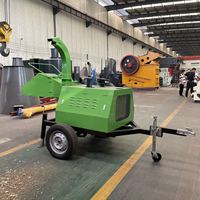 L'usine fournit directement 220V/380V déchiqueteuse de bois Machine nouvelles Conditions broyeurs bûches de bois à la sciure pour usage agricole et domestique