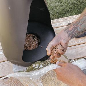 Artículos <span class=keywords><strong>de</strong></span> Jardín <span class=keywords><strong>Chimenea</strong></span> Decorativa <span class=keywords><strong>de</strong></span> Madera para Patio Exterior con Altura Ajustable - Product Image 6
