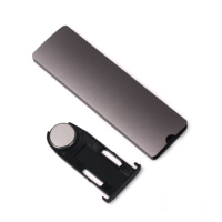 Télécommande infrarouge en aluminium pour téléviseur, télécommande 2,4G pour audio/haut-parleur, télécommande industrielle sans fil avec boîtier métallique