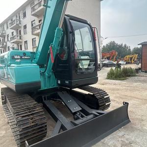 Excavadora Compacta Kobelco SK75 Usada a Precio Económico, Excavadora de Orugas de 7 Toneladas SK75-8 para Construcción Agrícola, Vial y Municipal - Product Image 3