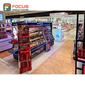 Commercial Boutique Store Powder Coated Metal Retail Shelving Store Solution Cosmetic Shop Design - Product Image 4