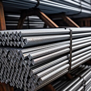 Barre d'acier de construction d'approvisionnement direct d'usine de Shandong B500b 1/2 3/8 pouces 8 <span class=keywords><strong>10</strong></span> 16 <span class=keywords><strong>mm</strong></span> barre d'acier ronde en acier filetée - Product Image 3
