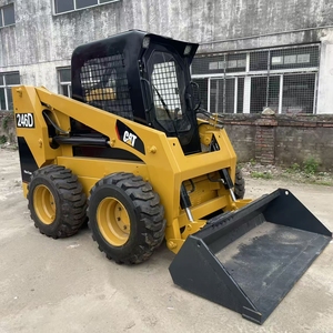 Cargadora Compacta de Ruedas Usada CAT 246D para Trabajos de Construcción, Carga y Manejo de Materiales - Product Image 1