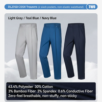 Pantalon de travail unisexe en mélange polyester-coton, résistant à l'abrasion et aux taches, certifié CE EN, pour travaux de précision