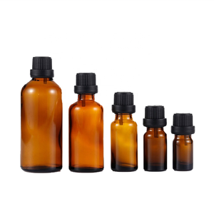 Botellas de Vidrio para Medicamentos de Diferentes Tamaños, Transparentes y Ámbar, con Tapa de Rosca - Product Image 5